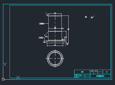 汽车机油滤芯外壳冲压模具设计