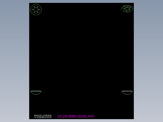 華司10.(B)-2D多系列多零件图纸模型