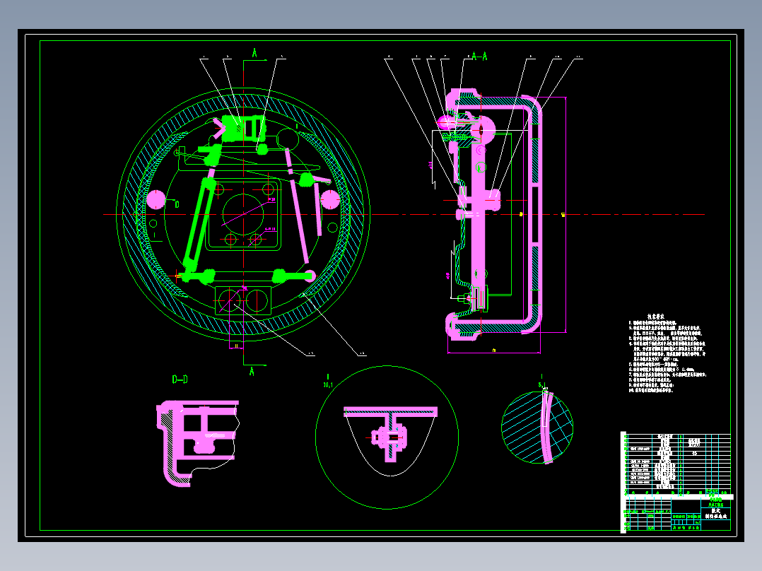 QC409-捷达轿车制动器设计前盘后鼓式汽车类设计[全套CAD和文档]