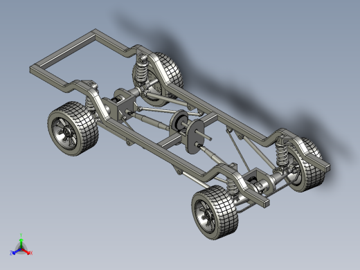 36号图--汽车底盘 STP IGS.zip