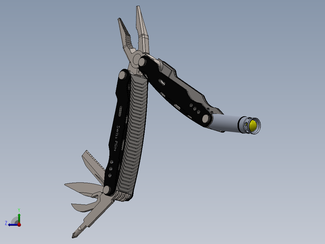 钳子 (35)右视图