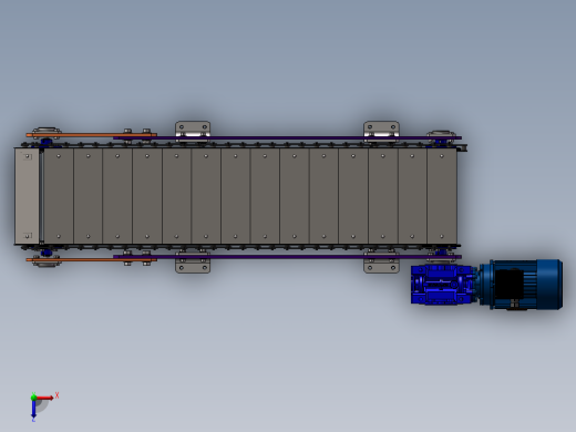 流水线传送带俯视缩略图