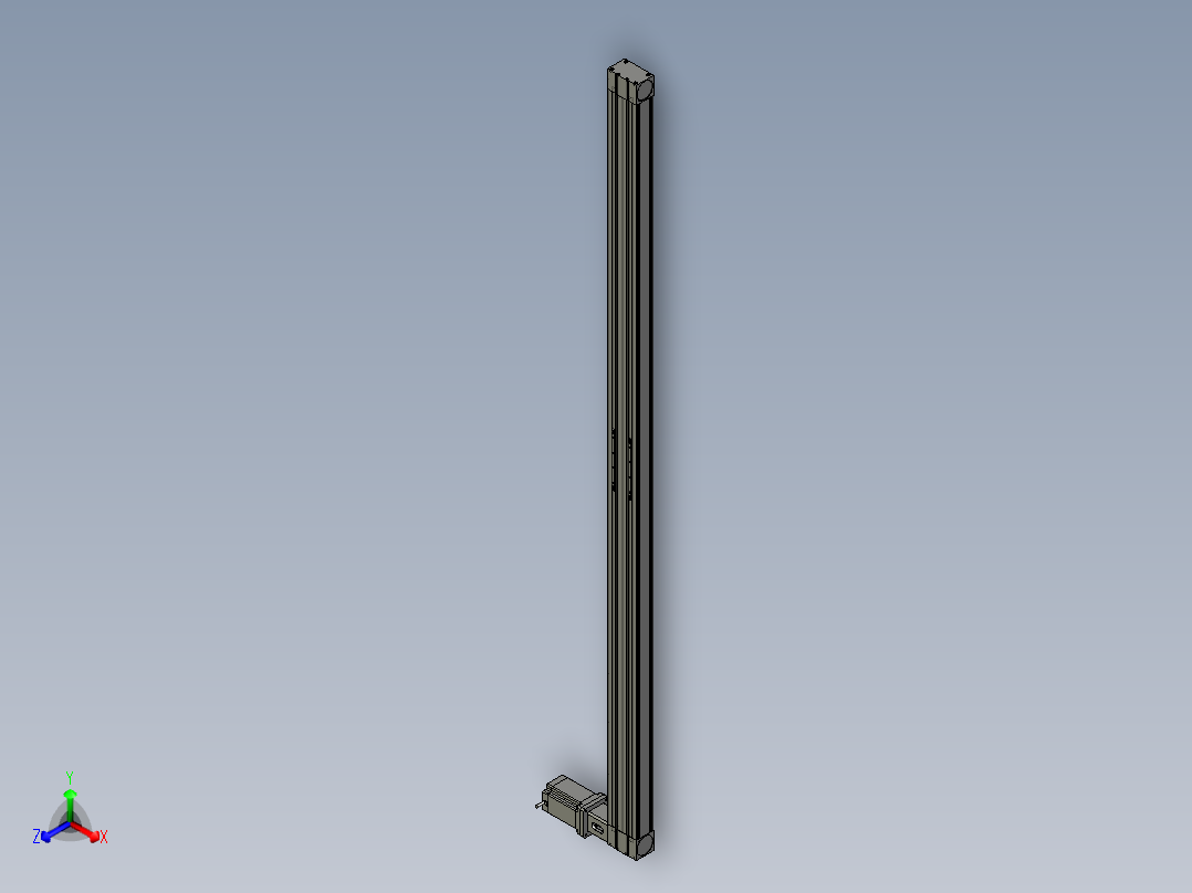 模组FBL100E2000-R正等轴测图