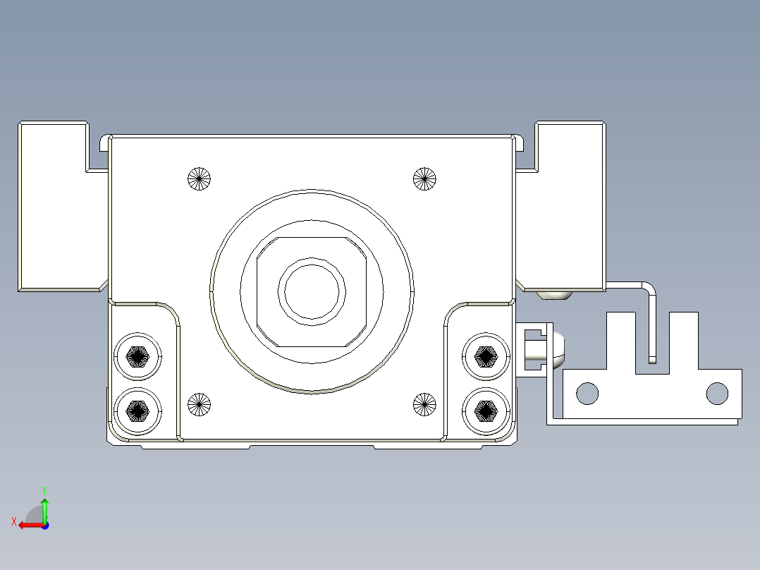 钢基模组-TPA-KNR-6005C-300A1-M-H0S1后视图