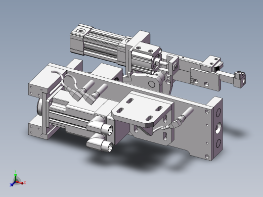 夹装、截止组件总成