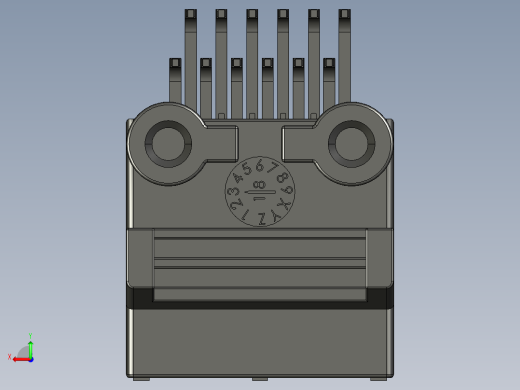 连接器AAUS01AP2-012K024后视缩略图