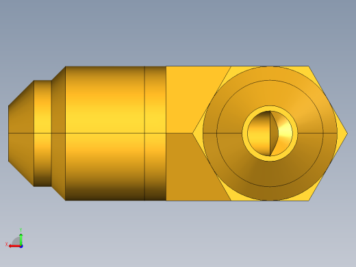 扩口式工业通用硬管接头Union Elbow 155F-3后视缩略图