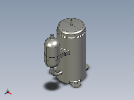 LG 旋转式压缩机--stp