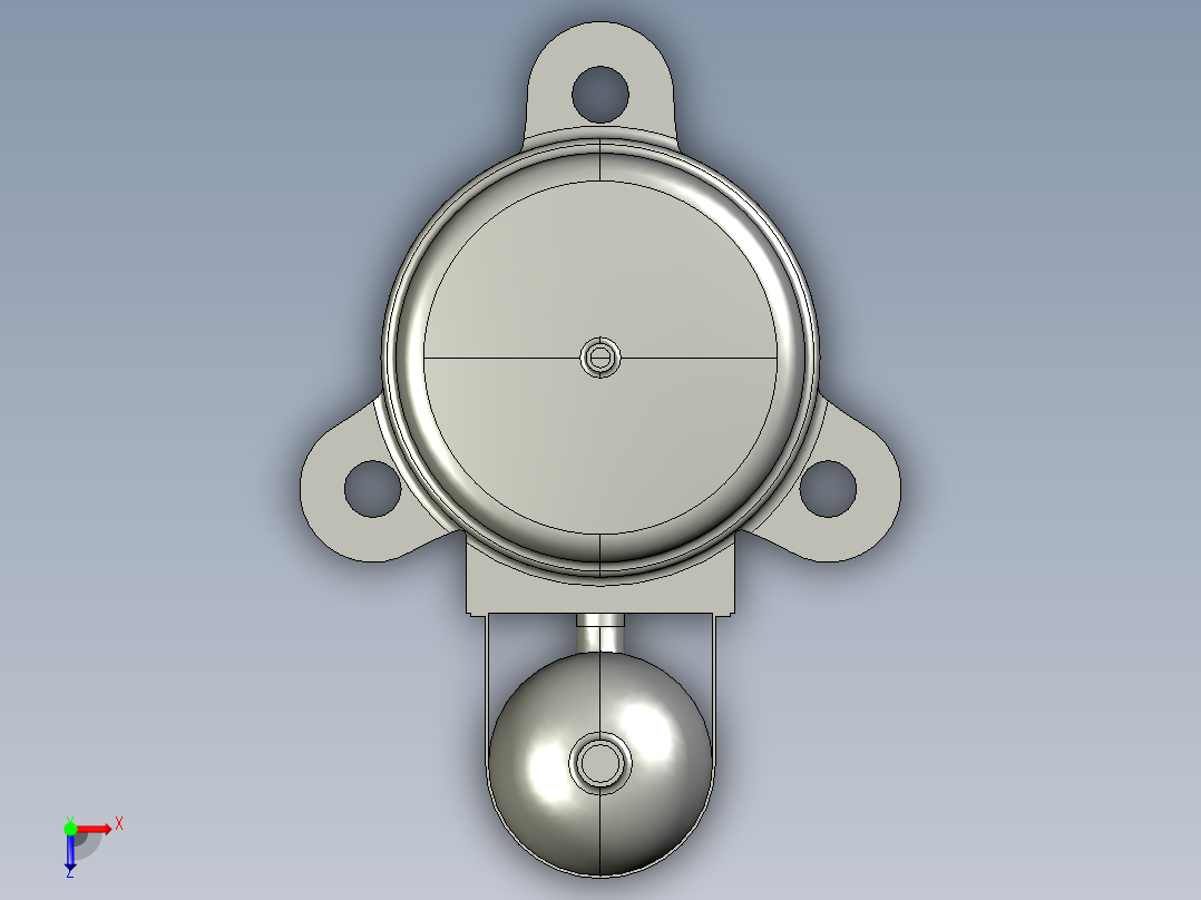 LG 旋转式压缩机--stp俯视图