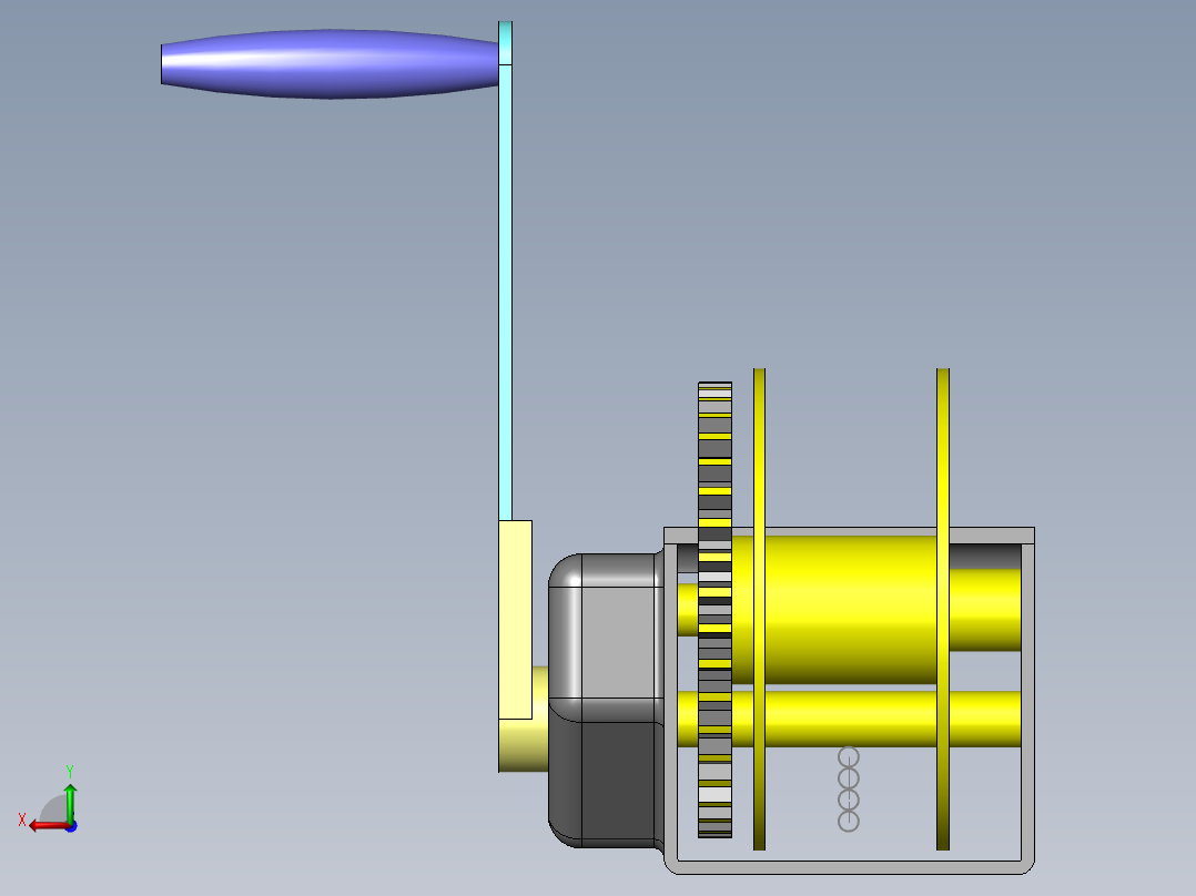 绞车 卷扬机 (44)后视图