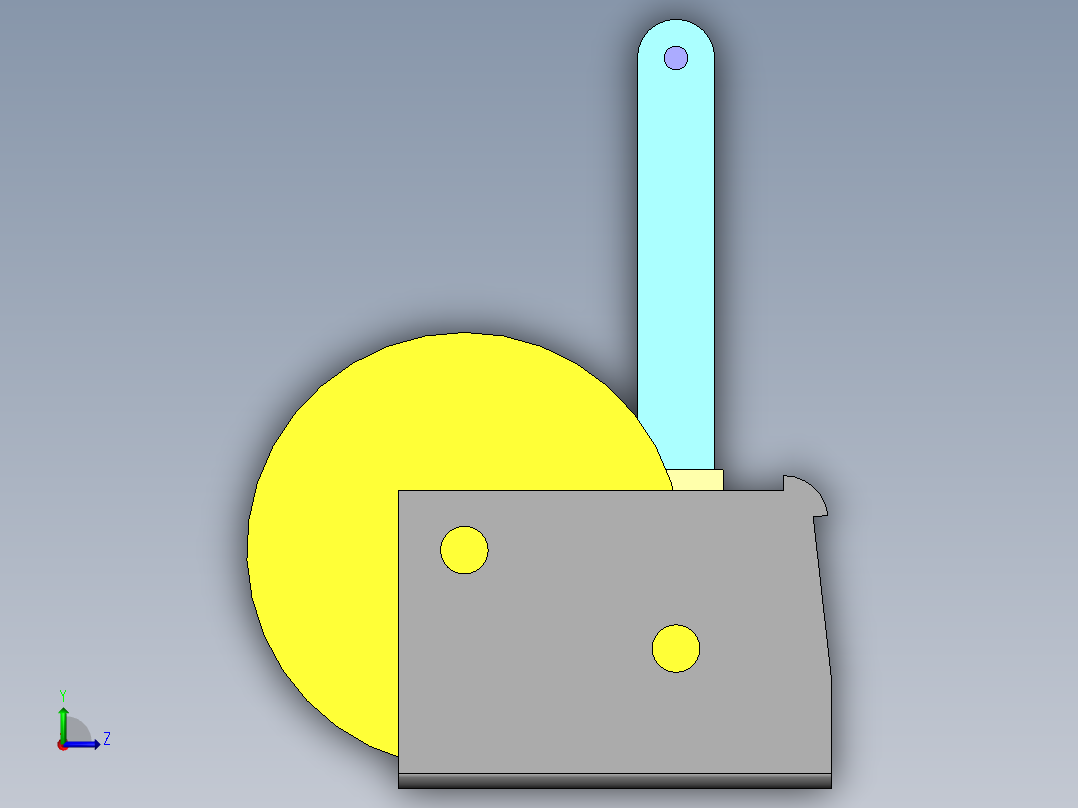 绞车 卷扬机 (44)左视图