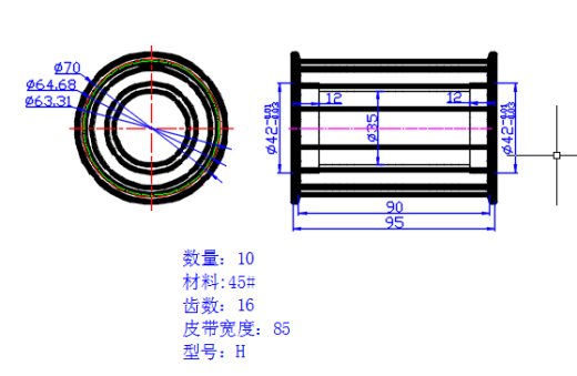 高速锯切裁断机（sw18可编辑+cad+bom）缩略图