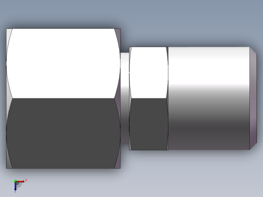 直通变径接头、2D-14-16俯视缩略图