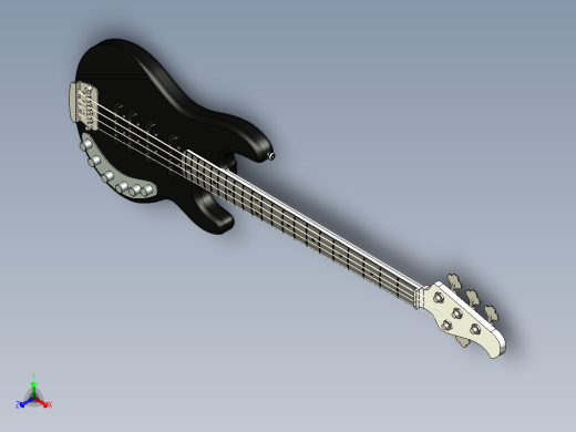 B2004619-改装电鳐低音吉他