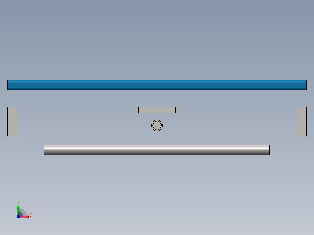 剪叉式升降机 、升降机(33)前视图