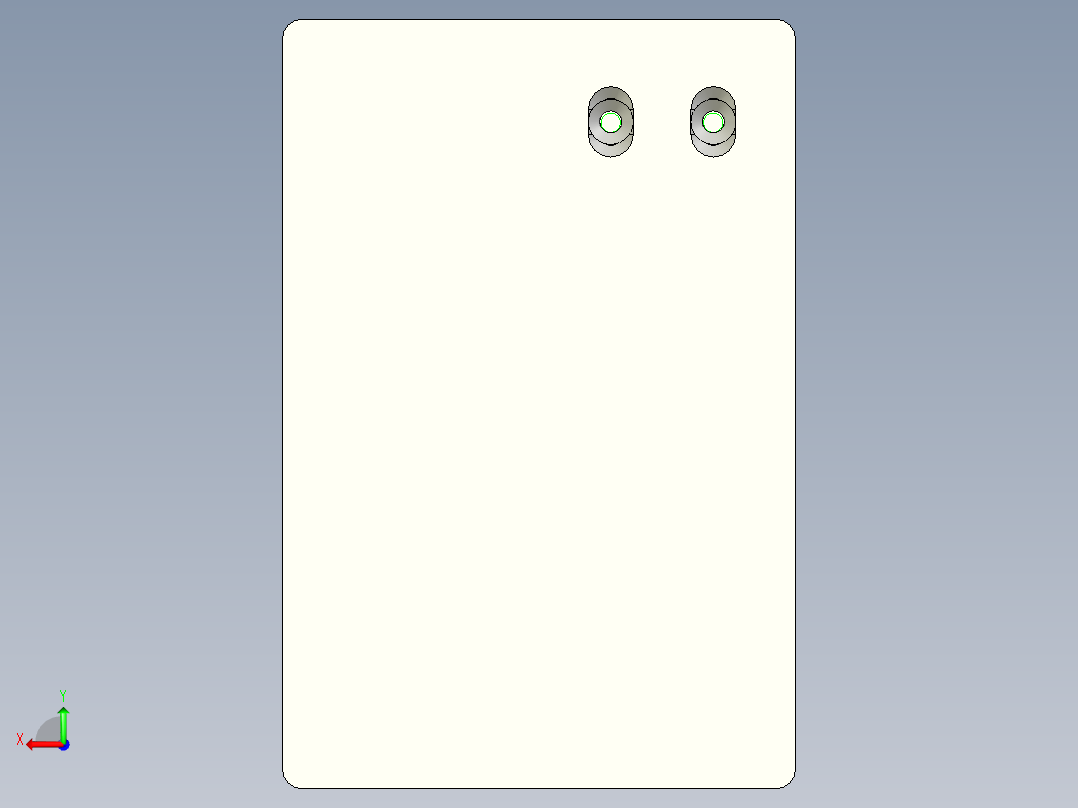 工件寿命检测工装后视图