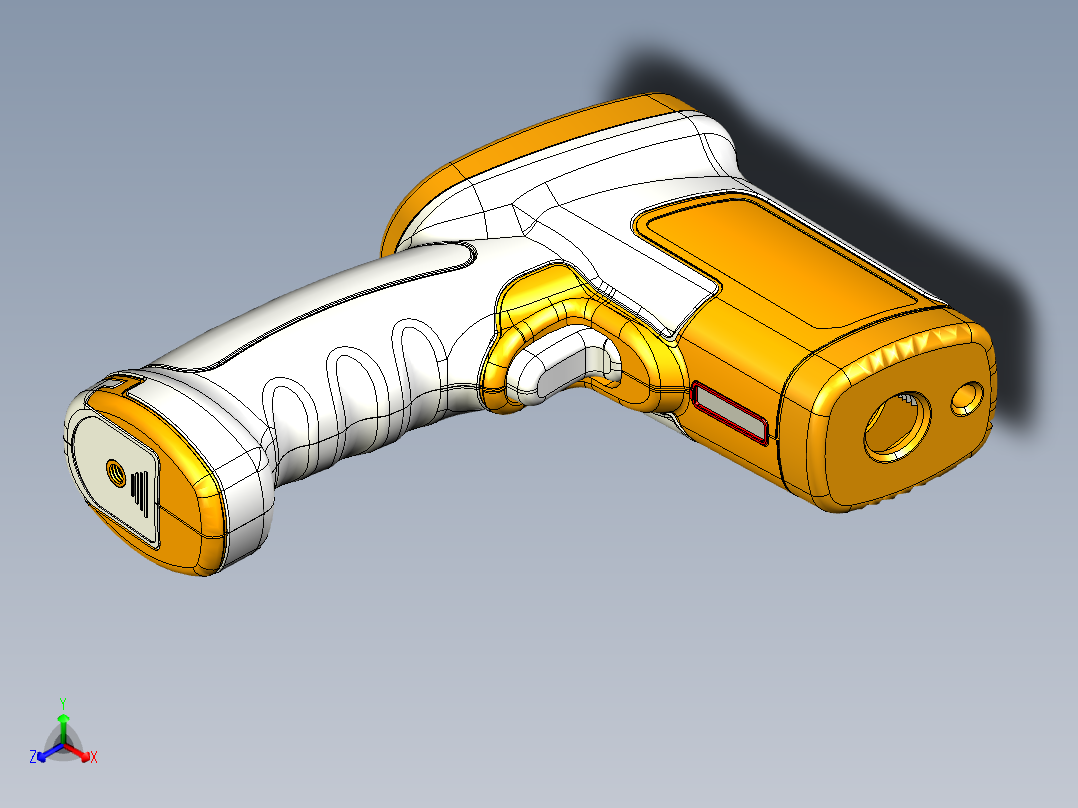工业用高温红外测温枪