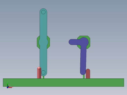 滑槽往返机构前视缩略图