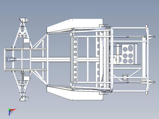 巡逻车车架俯视缩略图