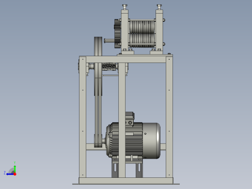 钢丝干拉工序穿模用轧尖机右视缩略图