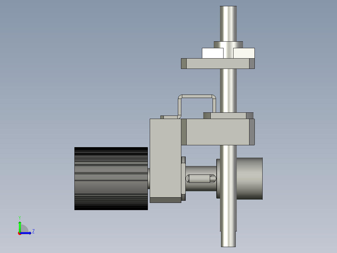 编码器机构23左视图