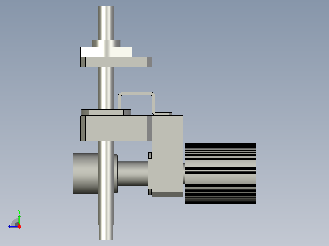 编码器机构23右视图