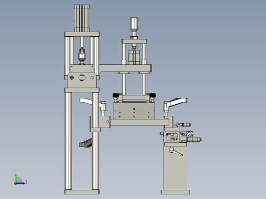 CZXD-03丝印机构左视缩略图