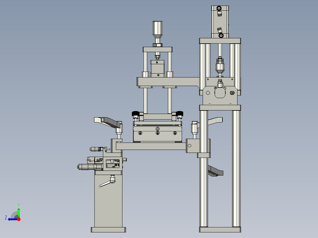CZXD-03丝印机构右视图