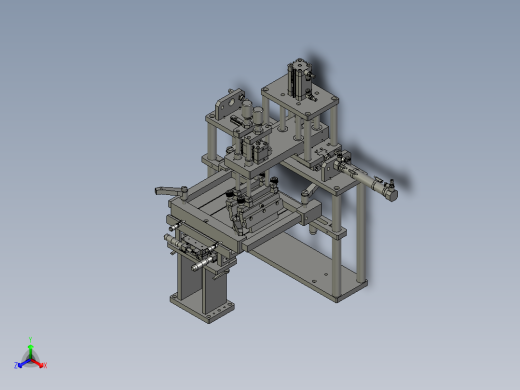 CZXD-03丝印机构正等轴测缩略图