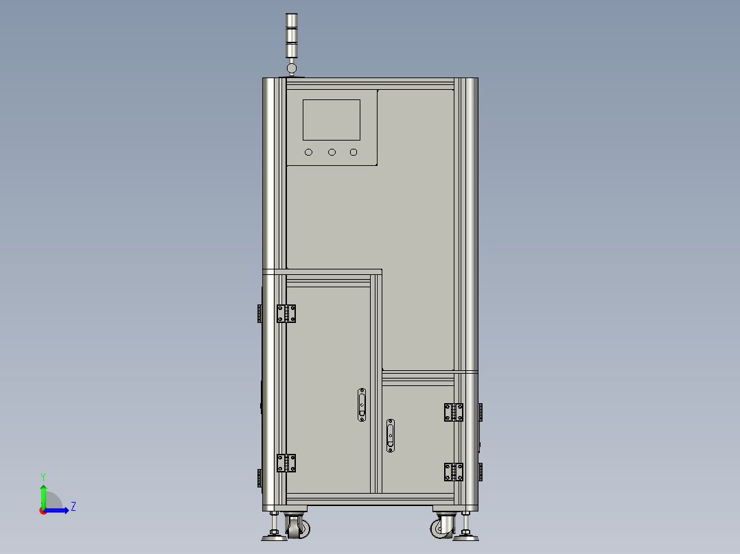 自动化螺丝机M左视图