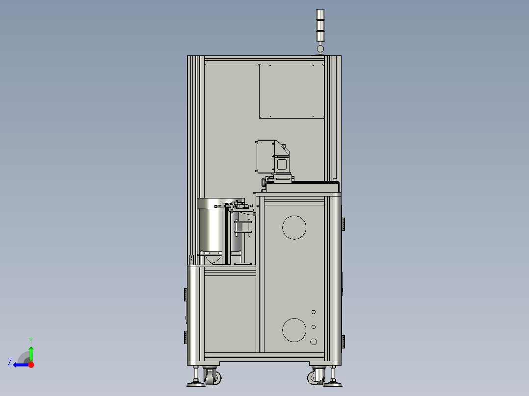 自动化螺丝机M右视图