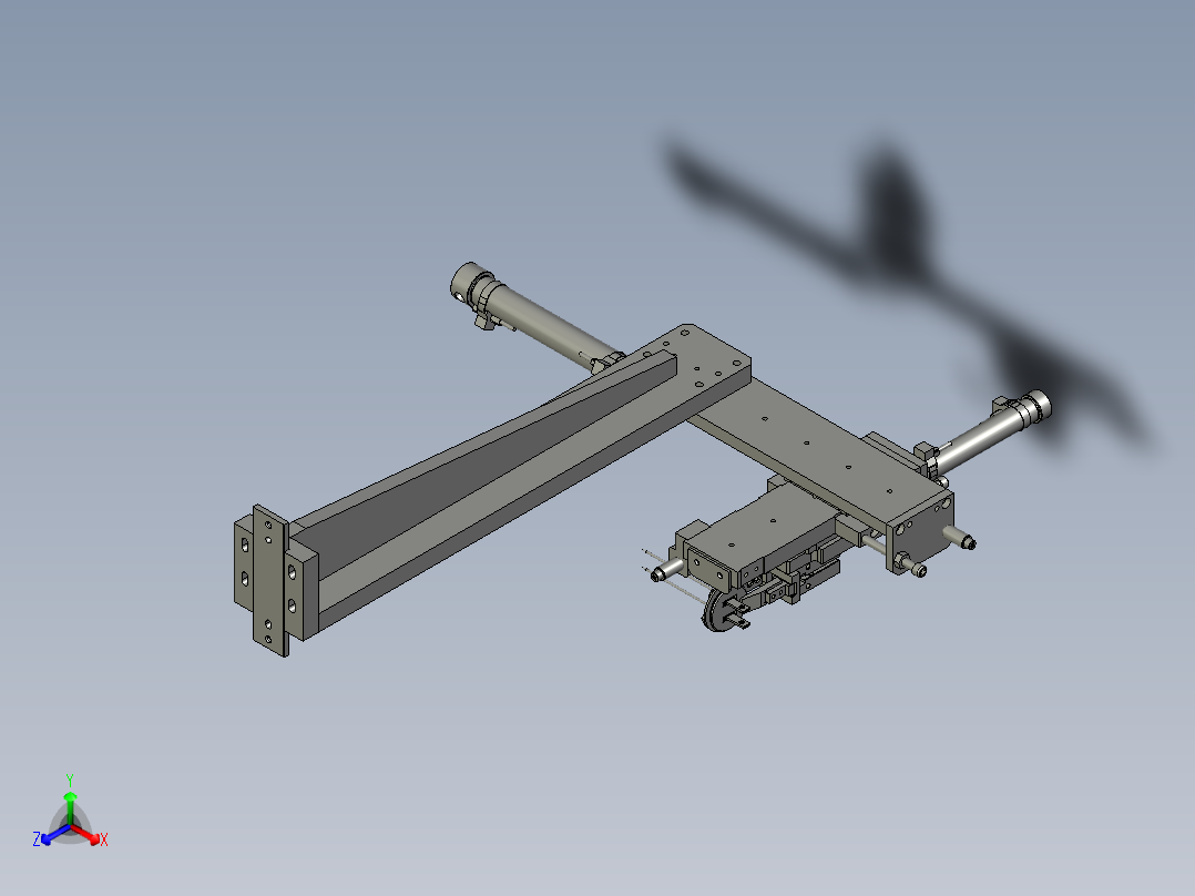 XMGZDTD-I1-0000NG下料组件主视图