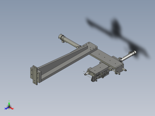 XMGZDTD-I1-0000NG下料组件正等轴测缩略图