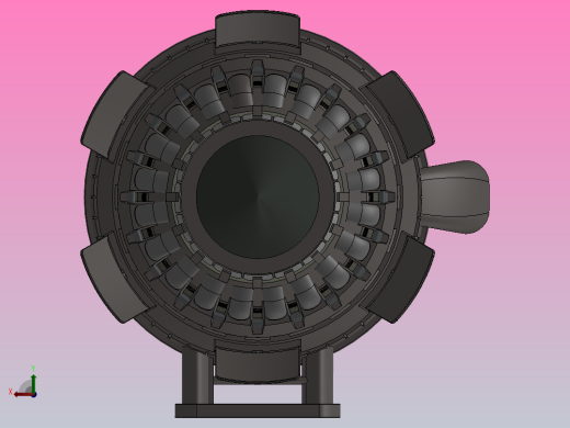 涡轮增压发动机后视缩略图