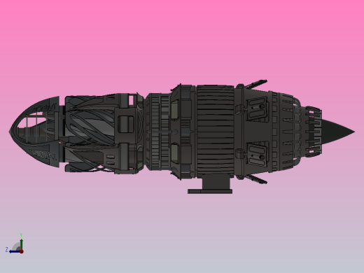 涡轮增压发动机右视缩略图