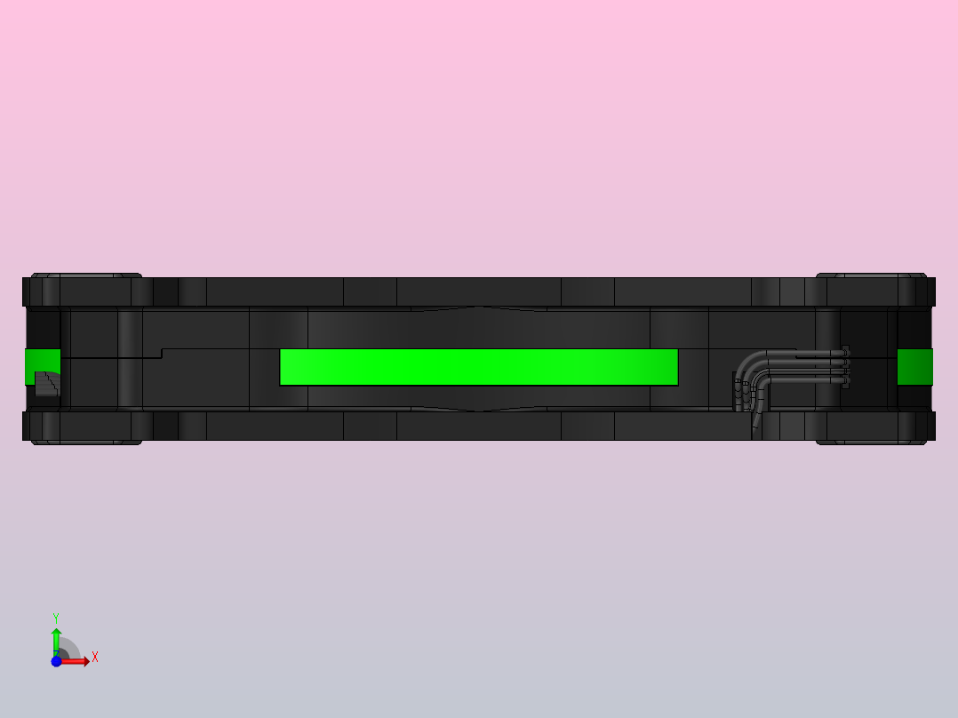 冷却风扇前视图