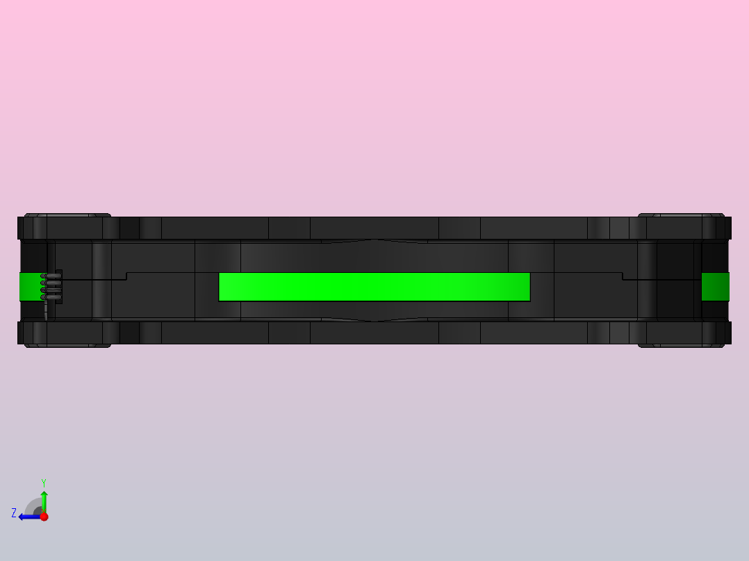 冷却风扇右视图