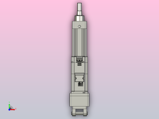 轻载电动缸TPA-ESR40-1210C-L100-MR-CB-W-P40-C3前视缩略图