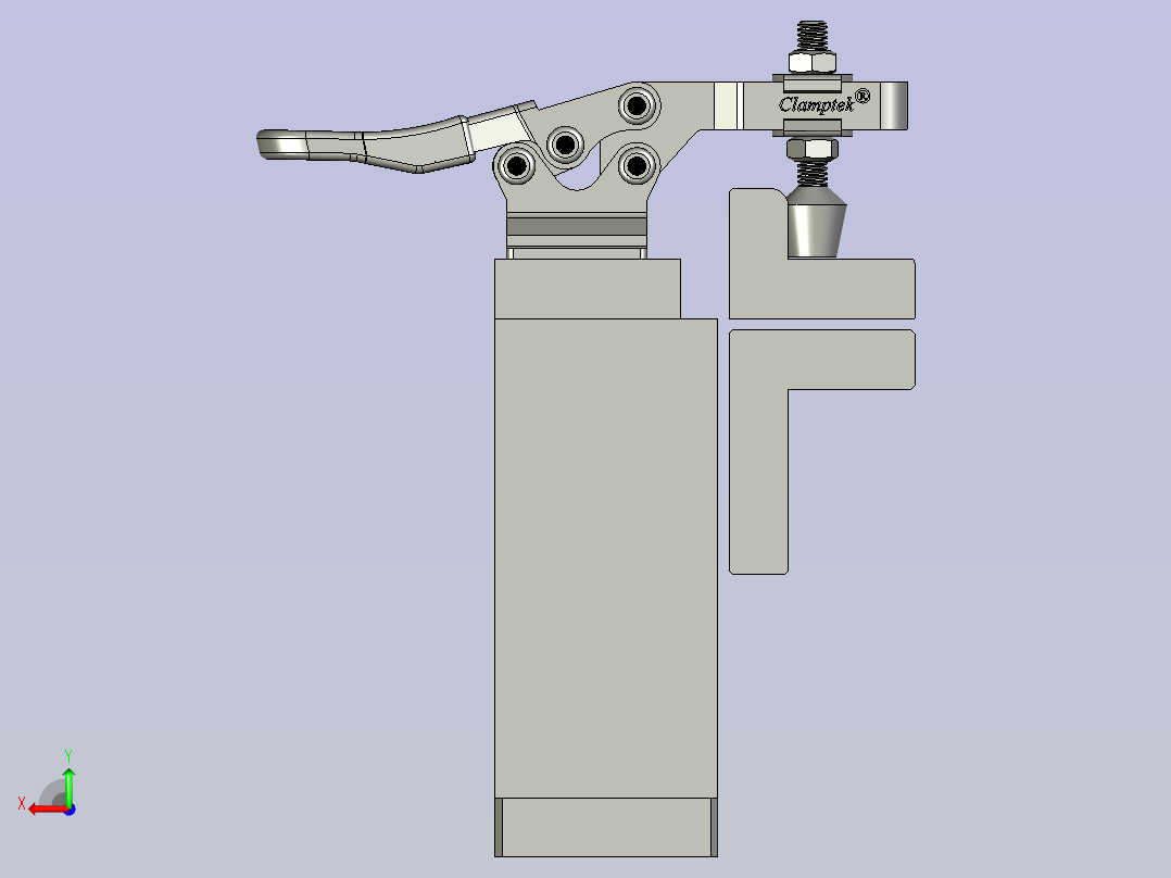 定位座单元2-1后视图
