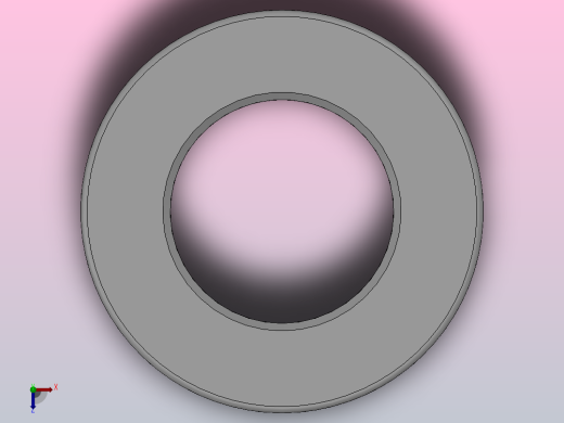 汽车转向节用推力球轴承（50000ZS型）_51206 ZS俯视缩略图