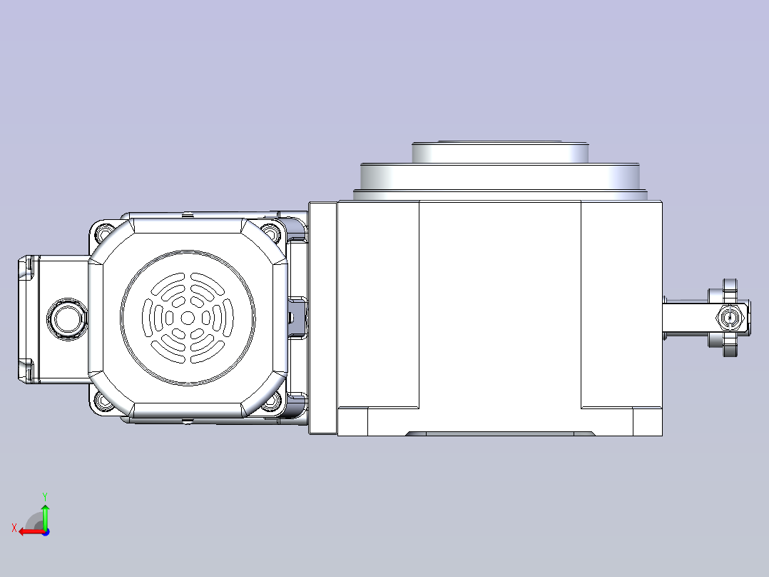 RU110DT意米精密分割器后视图