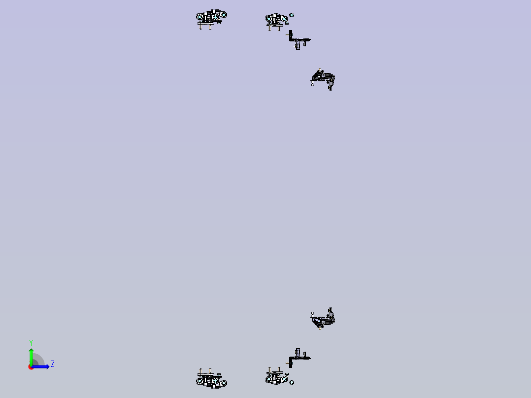 猎豹-欧酷曼 铰链左视图