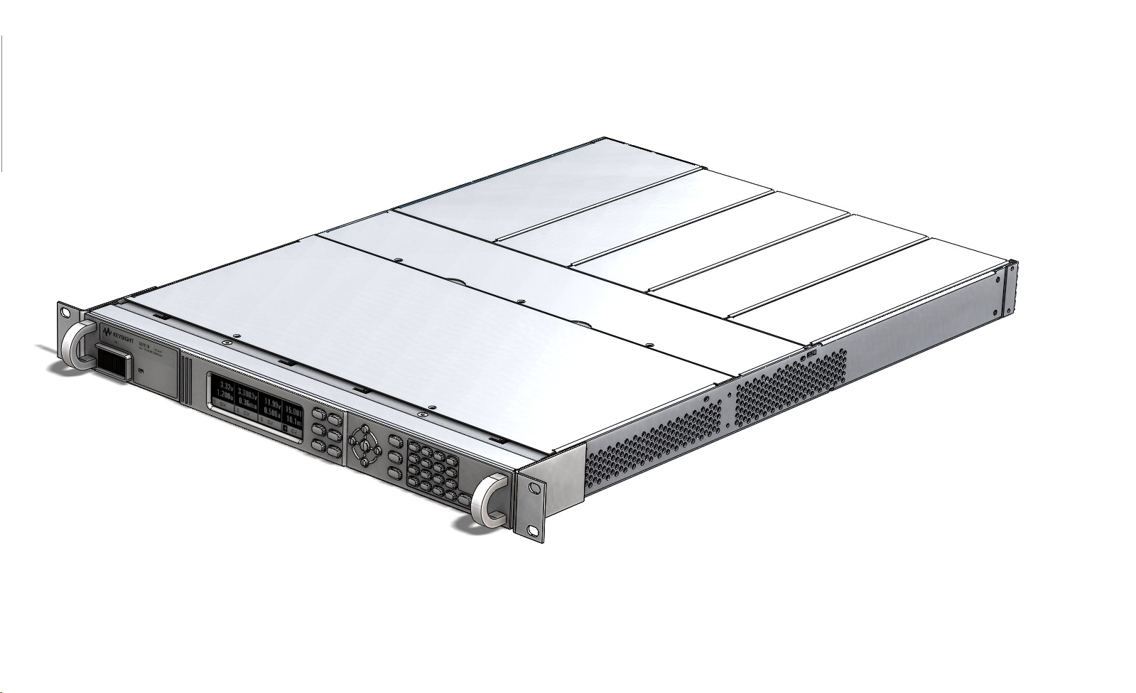 N6700B薄型模块化电源系统主机，400W，4插槽
