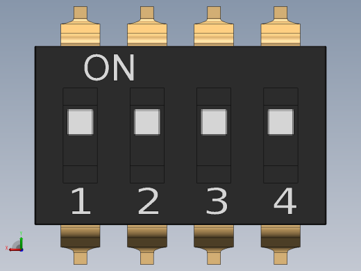 SMD DIP-4开关后视缩略图