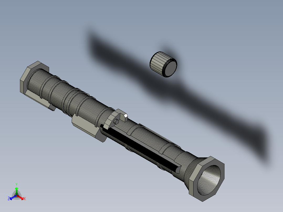 AT-4迷你棉花糖发射器主视图