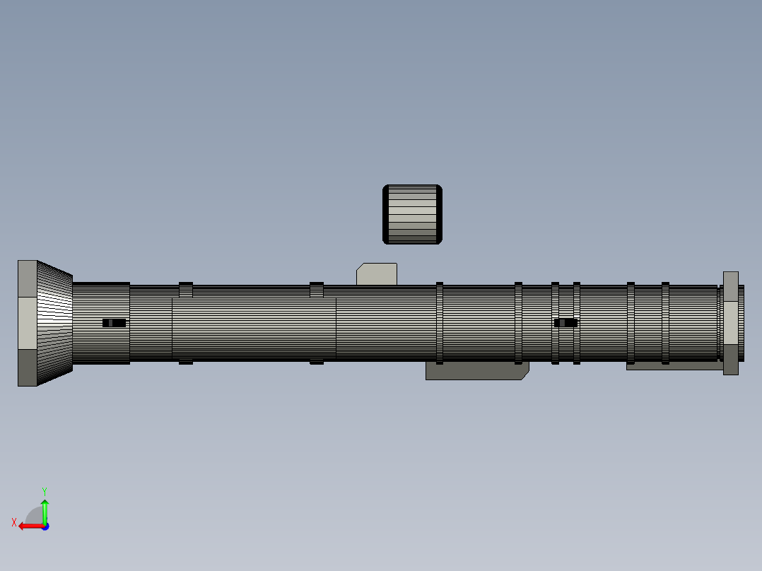 AT-4迷你棉花糖发射器后视图