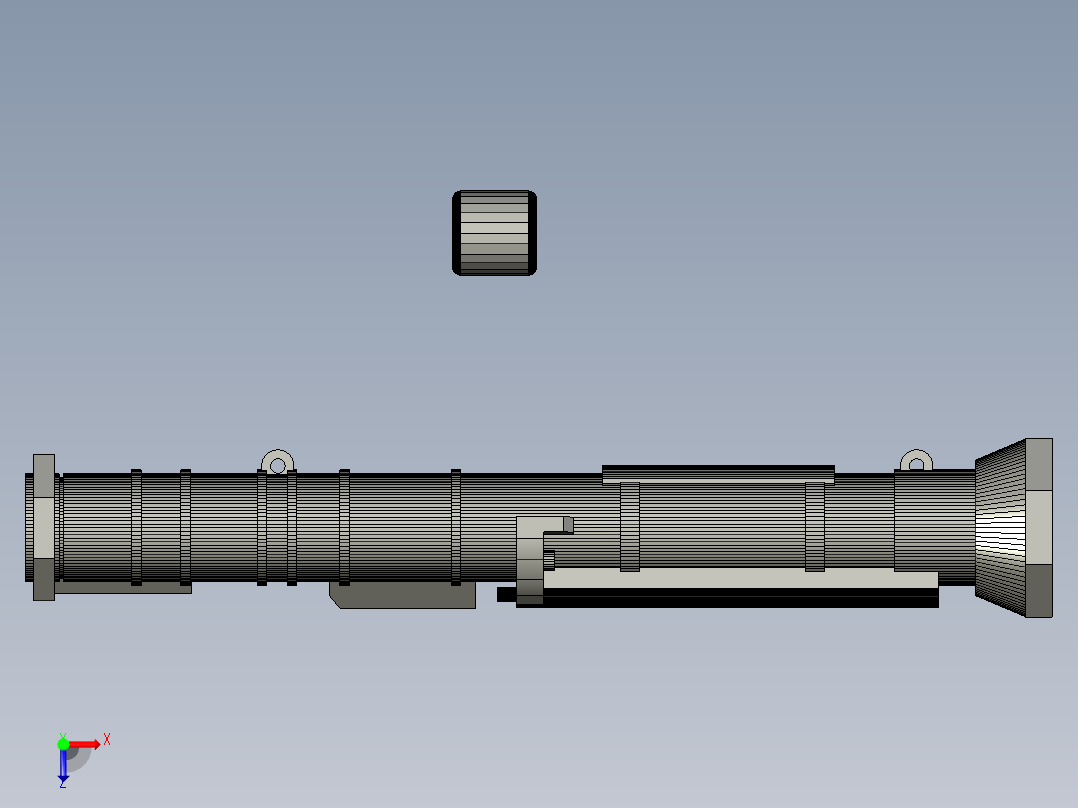AT-4迷你棉花糖发射器俯视图