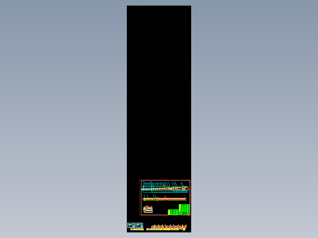 B1800皮带机图纸全套dwg