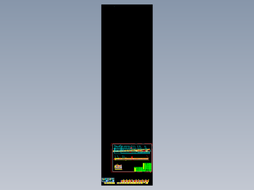 B1800皮带机图纸全套dwg