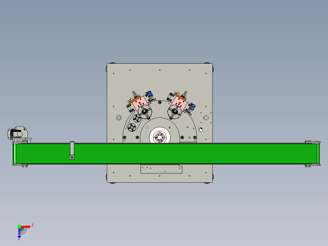 制药机构俯视图